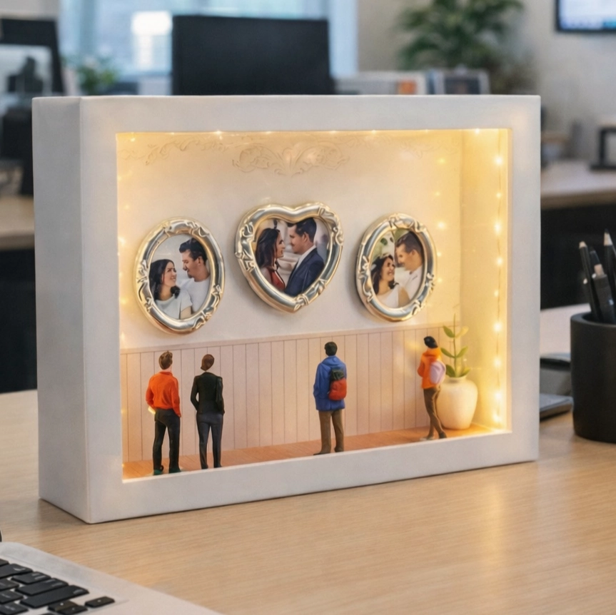 Kişiye Özel Işıklı Anı Müzesi Çerçeve