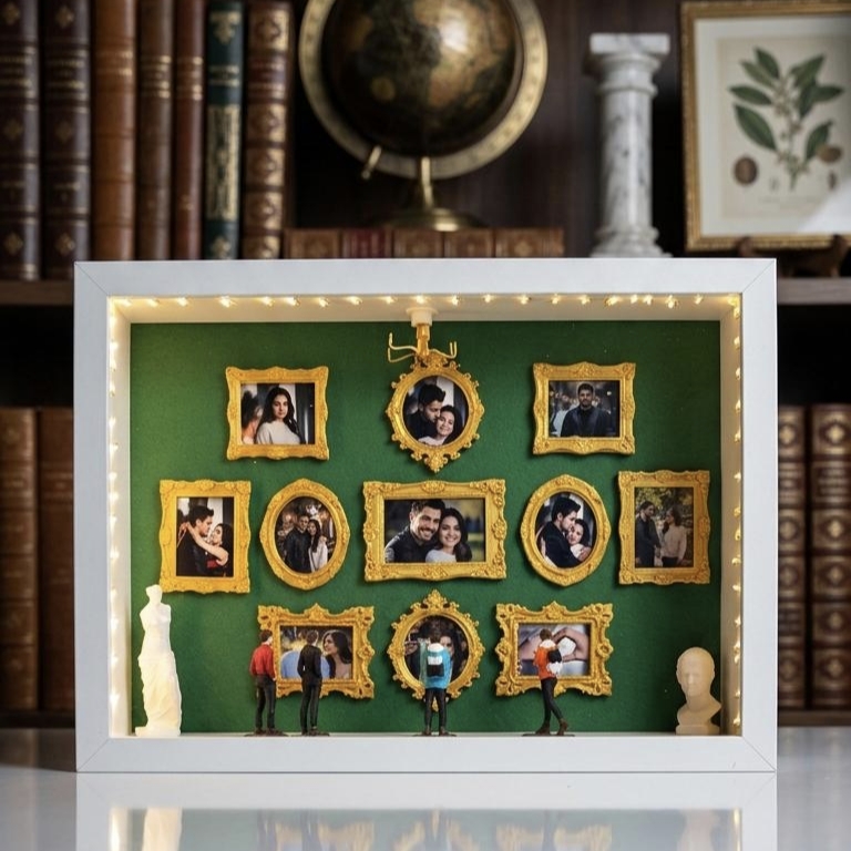 Kişiye Özel Işıklı Anı Müzesi Çerçeve (Büyük Boy)